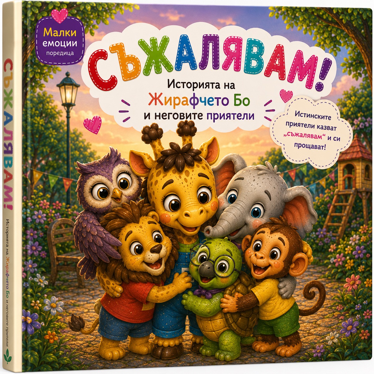 Корица на „СЪЖАЛЯВАМ!“
