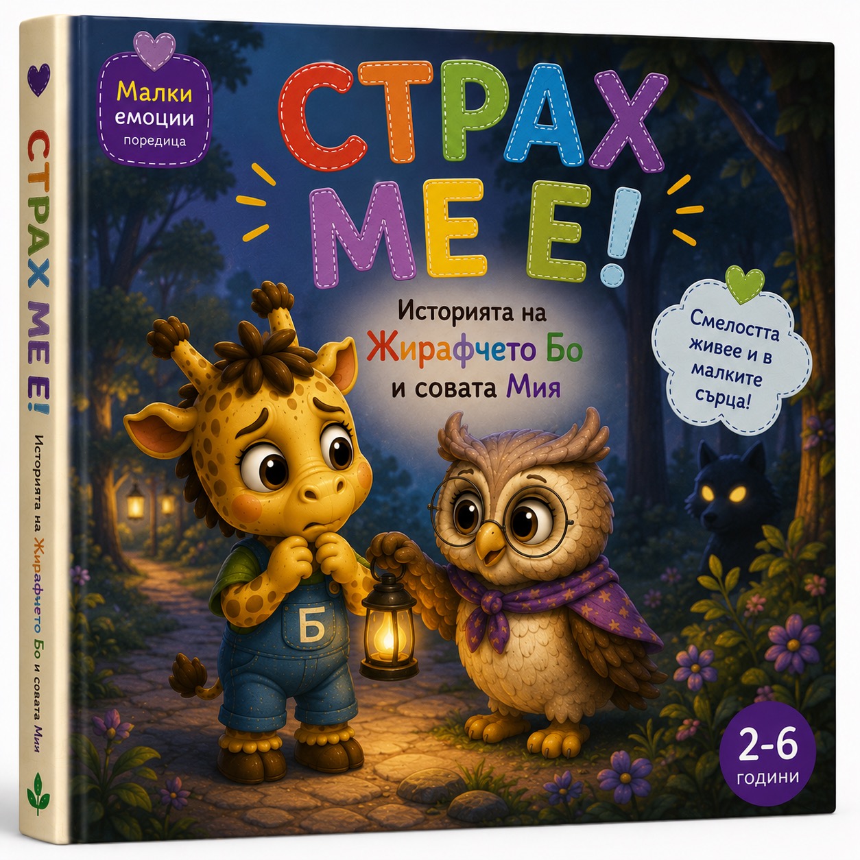 Корица на „СТРАХ МЕ Е!“